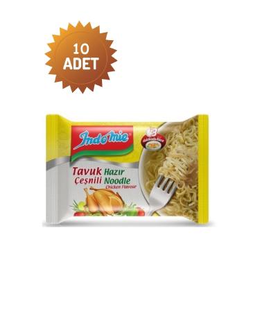 Indomie Indomie Chicken Flavored Noodles 70 Gr X 10 Pieces