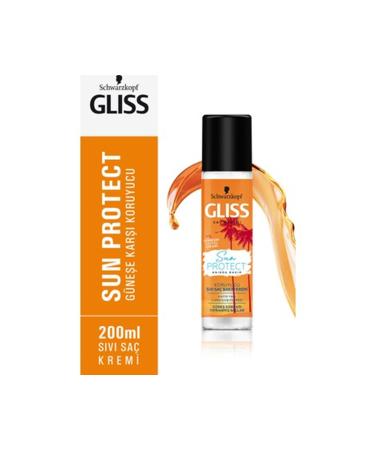Gliss Sun Protect Liquid Hair Conditioner 200 Ml