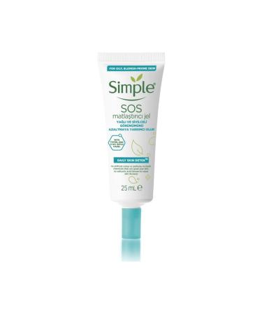 Simple Daily Skin Detox Sauce Mattifying Gel Helps Reduce Oily and Acne Appearance 25 ml - Buy Online on GoSupps.com