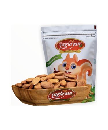 a layan Nuts Palace Raw Almond 20-22 Caliber Large Size 1 Kg