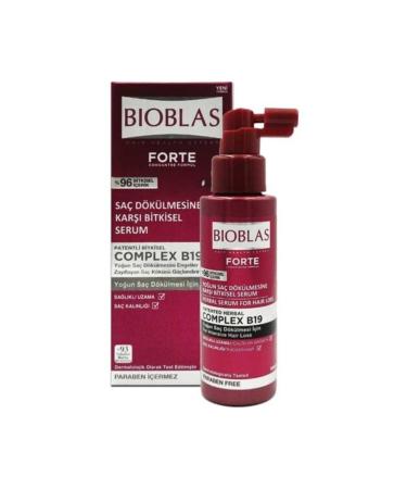 Bioblas Forte Herbal Serum Against Hair Loss 100 Ml