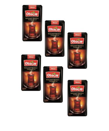 Obacay Bergamot Flavored Tea 1000 G. X 6