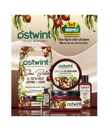 Ostwint 300 ml Cream + 100 ml Lotion with Shea Oil 8683835159888