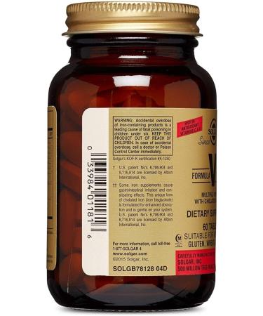 Solgar Vm-75 Multivitamin 60 Tablets - Buy Online on GoSupps.com