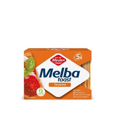 Van Der Meulen Melba Toast Sesame 100 Gr