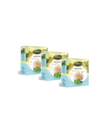 Mecit Efendi 3 Pieces Melissa Tea (Filtering Bags 40 Pieces)