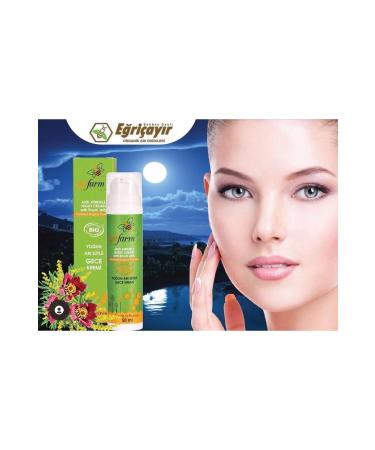 Apifarm Anti-Wrinkle Firming Organic Night Cream 50ml - Buy Online on GoSupps.com