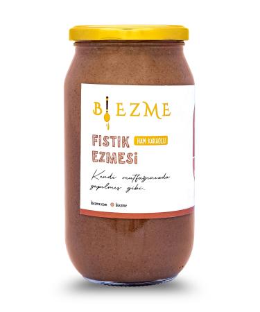 Bi Ezme Sugar-Free Additive-Free Homemade Raw Cocoa Peanut Butter 1000 Gr