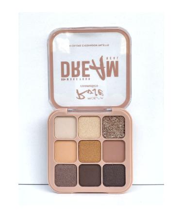 AILY COSMETICS Rose Dream Real 9-Piece Glitter Eyeshadow Palette