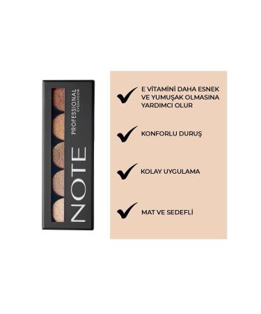 Note Cosmetics Super Professional Eyeshadow Palette 101 Gk 0009 - Buy Online on GoSupps.com