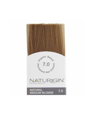 Naturigin Organic Hair Dye 7.0 Natural Medium Blonde - Buy Online on GoSupps.com