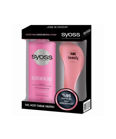 Syoss Anti Hair Loss Shampoo 500 ml + Comb