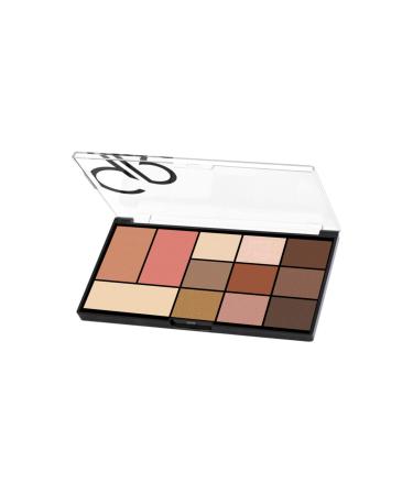 Golden Rose 01 Warm Nude City Style Face and Eyeshadow Palette