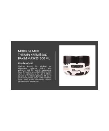 Morfose Milk Therapy Creamy Hair Care Mask 500 ml - Buy Online on GoSupps.com