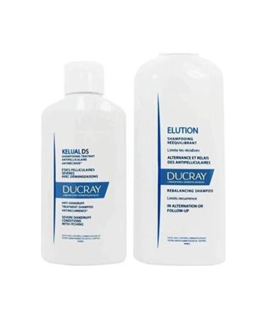 Ducray Kelual Ds Shampoo 100 Ml + Elution Shampoo 200 Ml