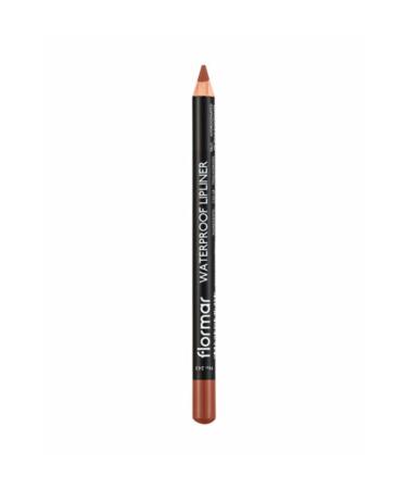Flormar Waterproof Lipliner Waterproof Lip Pencil-109 Milky Brown