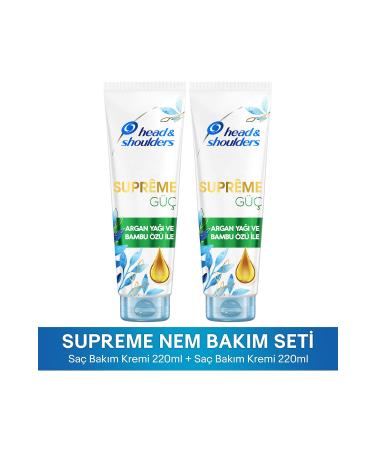 Head And Shoulders Head & Shoulders Supreme Power Argan Oil & Bamboo Extract Conditioner 220 ml*2