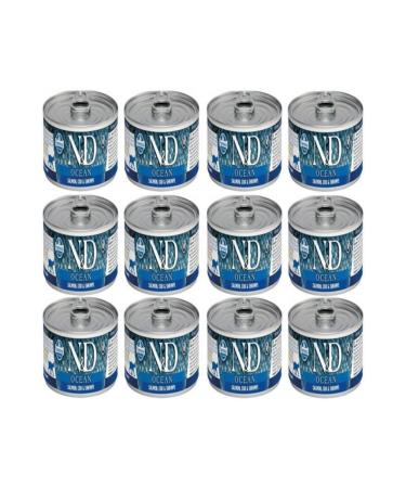 N & D Ocean Cod Fish Kitten Canned Food 80 gr x 12 Pieces