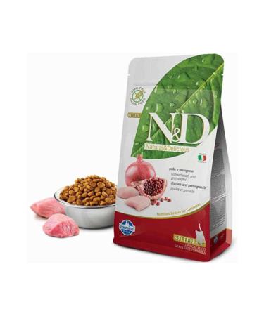 N & D Grain Free Chicken & Pomegranate Kitten Food 1.5 kg
