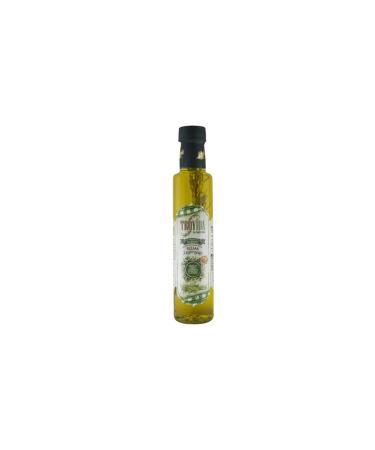 Troyida Rosemary Flavored Extra Virgin Olive Oil Glass Bottle 250 Ml