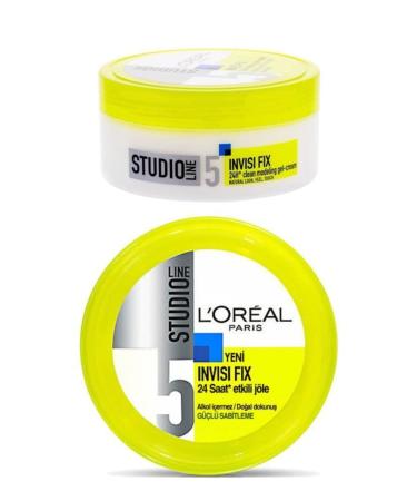 L'Oreal Paris Studio Line Invisi Fix Strong Styling Gel 150 ml X2