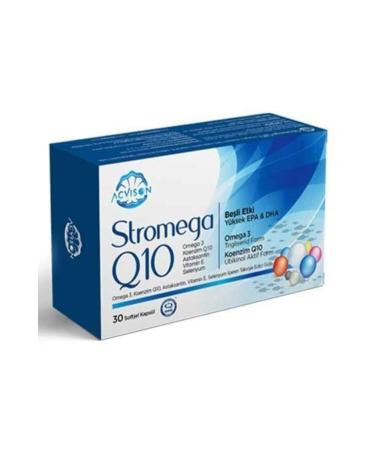 Acvison Stromega Q10 30 Softgel Capsules