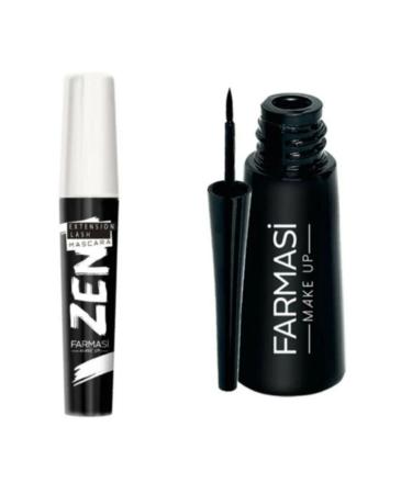 Farmasi Zen Mascara + Deep Look Thick Eyeliner 2-pack