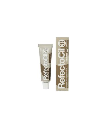 Refectocil Light Brown Super Eyebrow & Eyelash Dye No: 3.1 15 Ml .gk Eyebrow Dye81