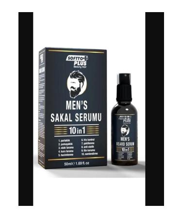 Softto Plus Men's Miracle Beard Serum 10in1**50ml. Miracle1881