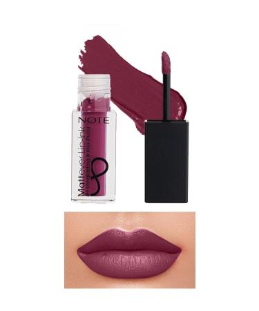 Note Cosmetics Mattever Liquid Lipstick Matte And Permanent 07 Mouve On Kuattoprof