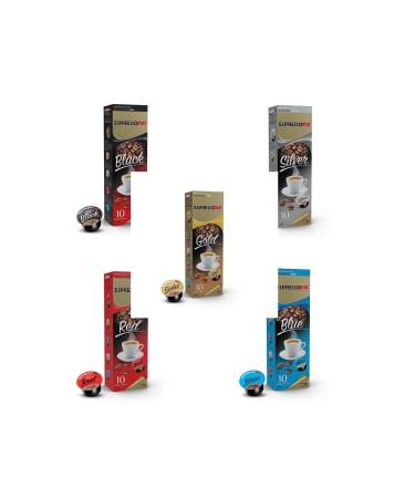 ESPRESSOMM Mixed Capsule Coffee (10 Pieces) - Tchibo Cafissimo * Compatible