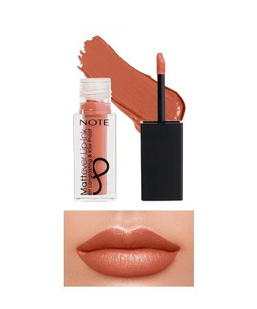 Note Cosmetics Mattever Liquid Lipstick Matte And Permanent 04 Peach Rose Kuattoprof