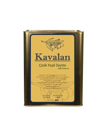 Kavalan Good Agricultural Practice. Ayval k Scratched Green Olives - 9 Kg Drained Weight - Medium Size 2021-22