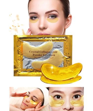 QN AY Under Eye Mask Collagen 3 Pack - (2 PIECES) Gold Under Eye Mask Gold Face Skin Care - Buy Online on GoSupps.com