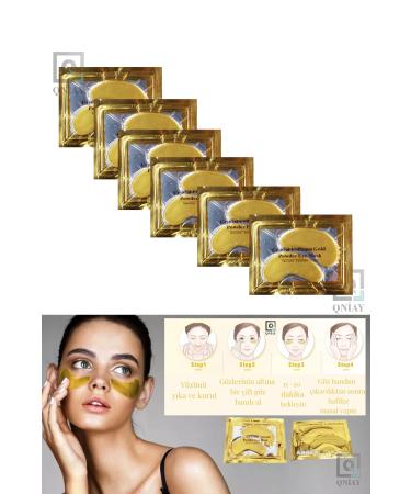 QN AY Under Eye Mask Collagen 3 Pack - (2 PIECES) Gold Under Eye Mask Gold Face Skin Care - Buy Online on GoSupps.com