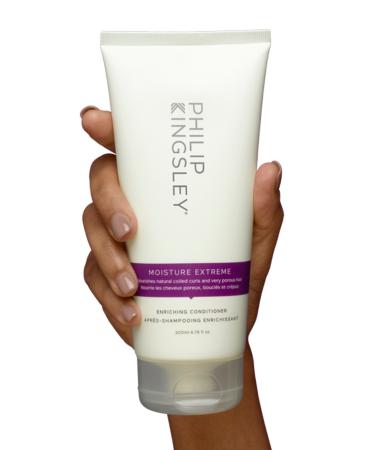 PHILIP KINGSLEY Moisture Extreme Conditioner - Extra Intensive Moisture Conditioner for Frizzy Dry Hair 200 Ml