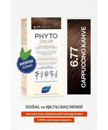 Phyto Color Hair Dye 6.77 Cappuccino Brown