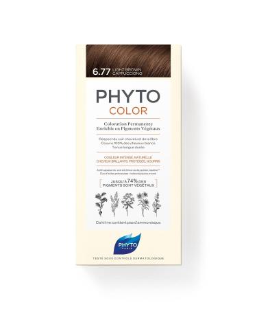 Phyto Color Hair Dye 6.77 Cappuccino Brown - Buy Online on GoSupps.com