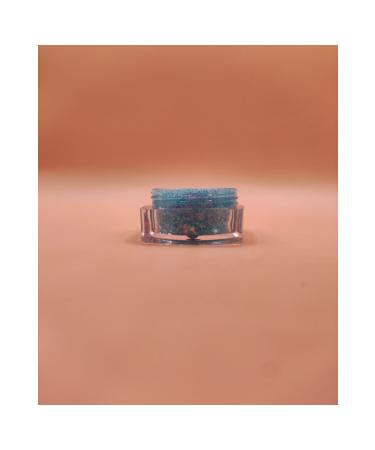 hbtasarim Mini Natural Gel Glitter - Baby Blue 5ml