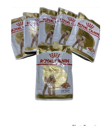Royal Canin Poodle Adult Pouch Wet Dog Food Canned Dog Food 6x85 gr
