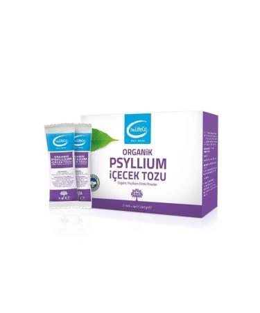TheLifeCo Organic Psyllium Drink Powder 60 Sachets