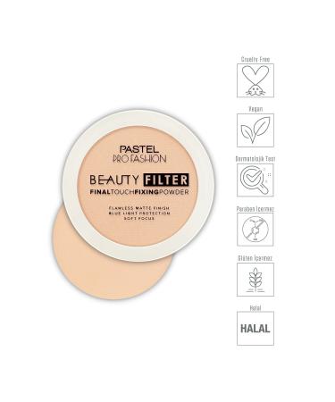 Pastel Beauty Filter Fixing Powder 01 - Makeup Fixing Powder .-powder-634