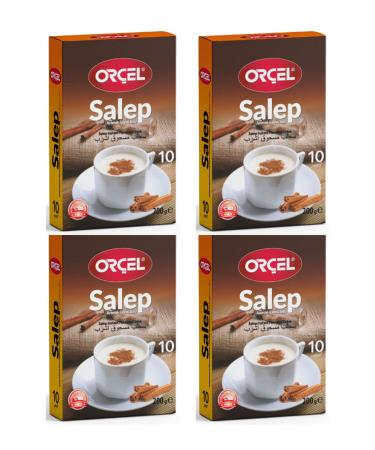 OR EL Salep (SAHLEP 10 CUP SINGLE DRINK WITH CINNAMON) 4 X 200gr.