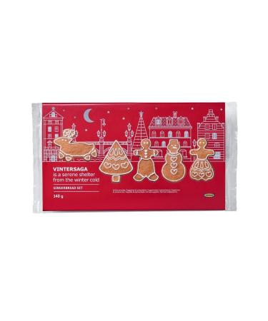 IKEA V ntersaga Gingerbread Figured Cookie Set 140 Gr