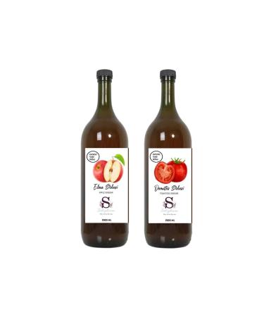 Suheylaana Natural Apple Vinegar 1500 Ml - Natural Tomato Vinegar 1500 Ml