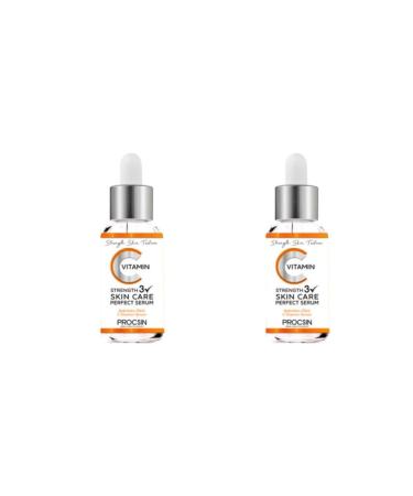 PROCSIN 2 Pack Vitamin C Serum 20 Ml (1+1)