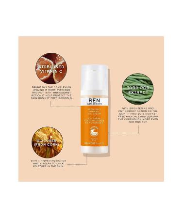 REN CLEAN SKINCARE Glow Daily Vitamin C Gel Cream Daily Glow Cream Gel with Vitamin C 50 ml - Buy Online on GoSupps.com