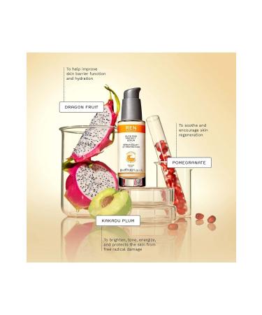 REN CLEAN SKINCARE Glow And Protect Balancing And Brightening Face Serum 30 Ml - Buy Online on GoSupps.com