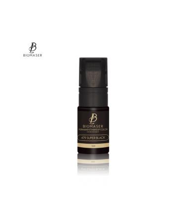 B OMASER Permanent Makeup Nano Pigment-High Consistency Paint Super Black