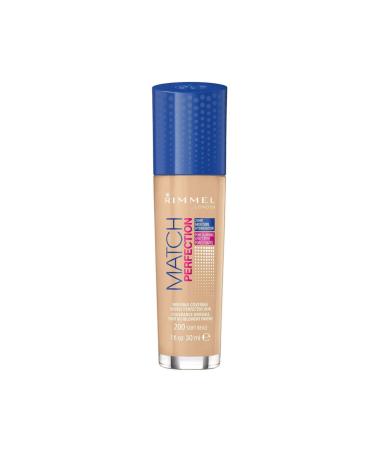 Rimmel London Match Perfection Foundation 200 Soft Beige